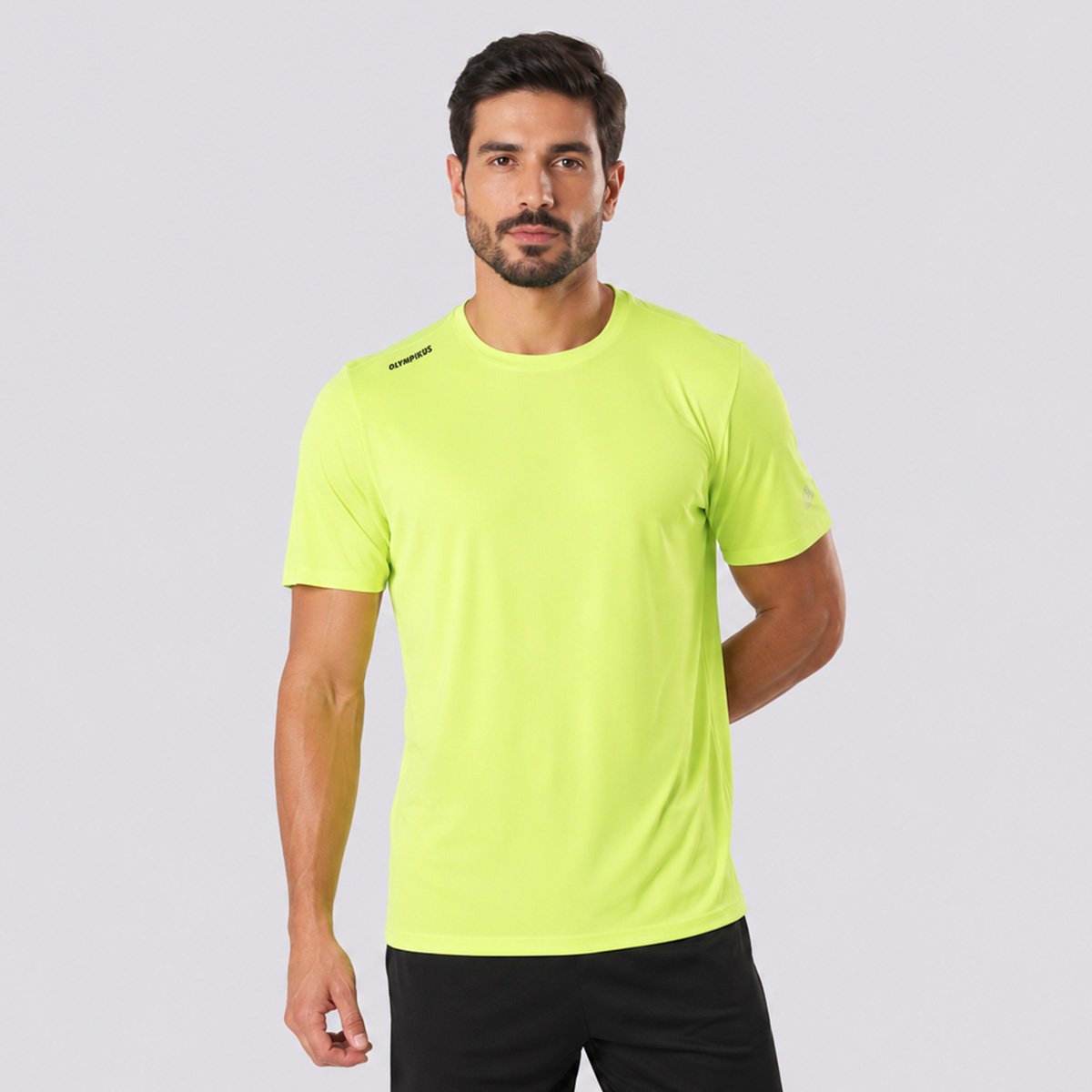 Camisa Olympikus Corre Foco M Verde