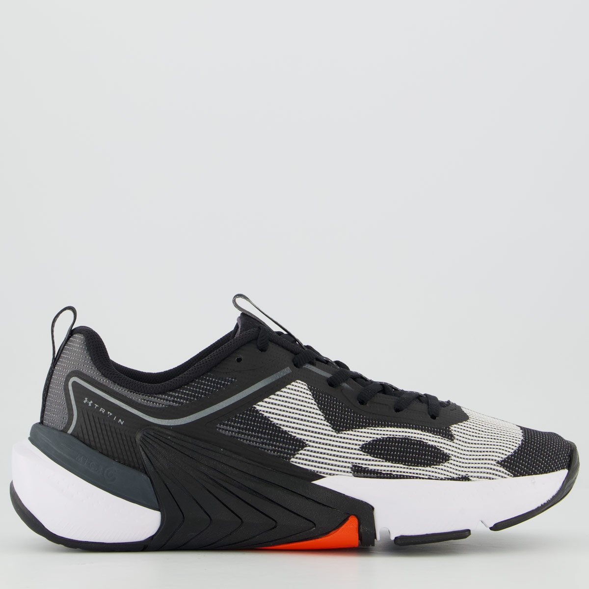Tênis Under Armour Tribase Reps 3 Preto e Branco