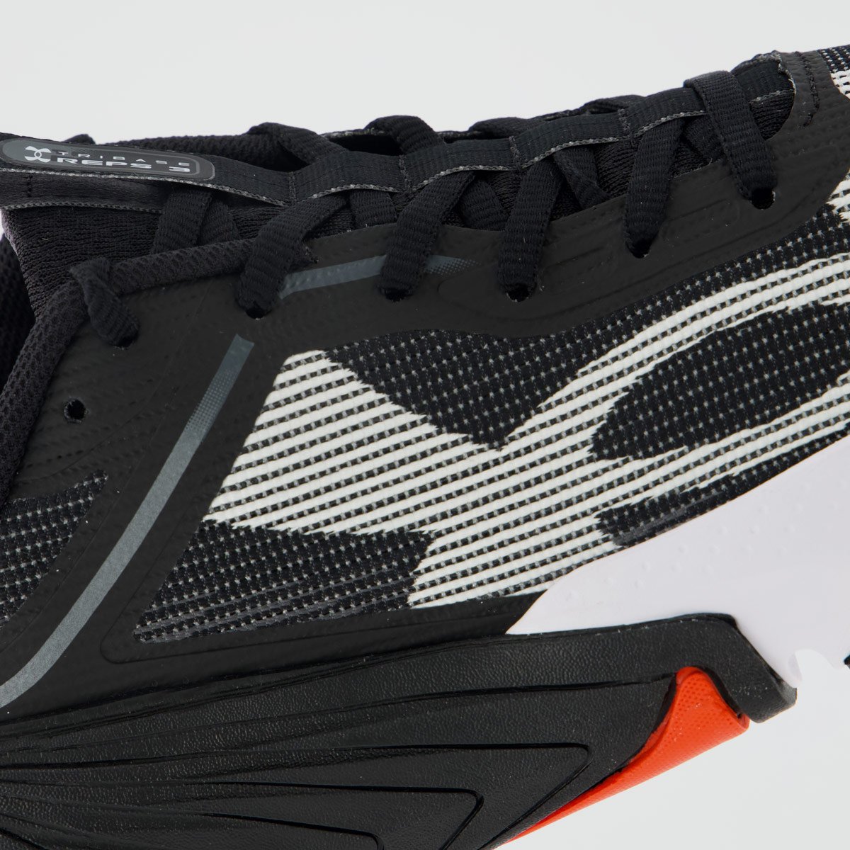 Tênis Under Armour Tribase Reps 3 Preto e Branco Preto 7