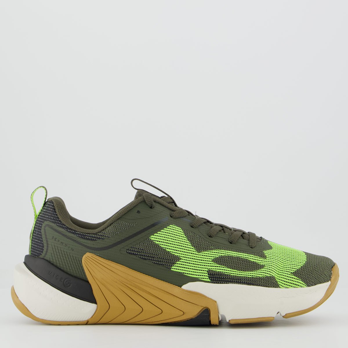 Tênis Under Armour Tribase Reps 3 Verde e Preto