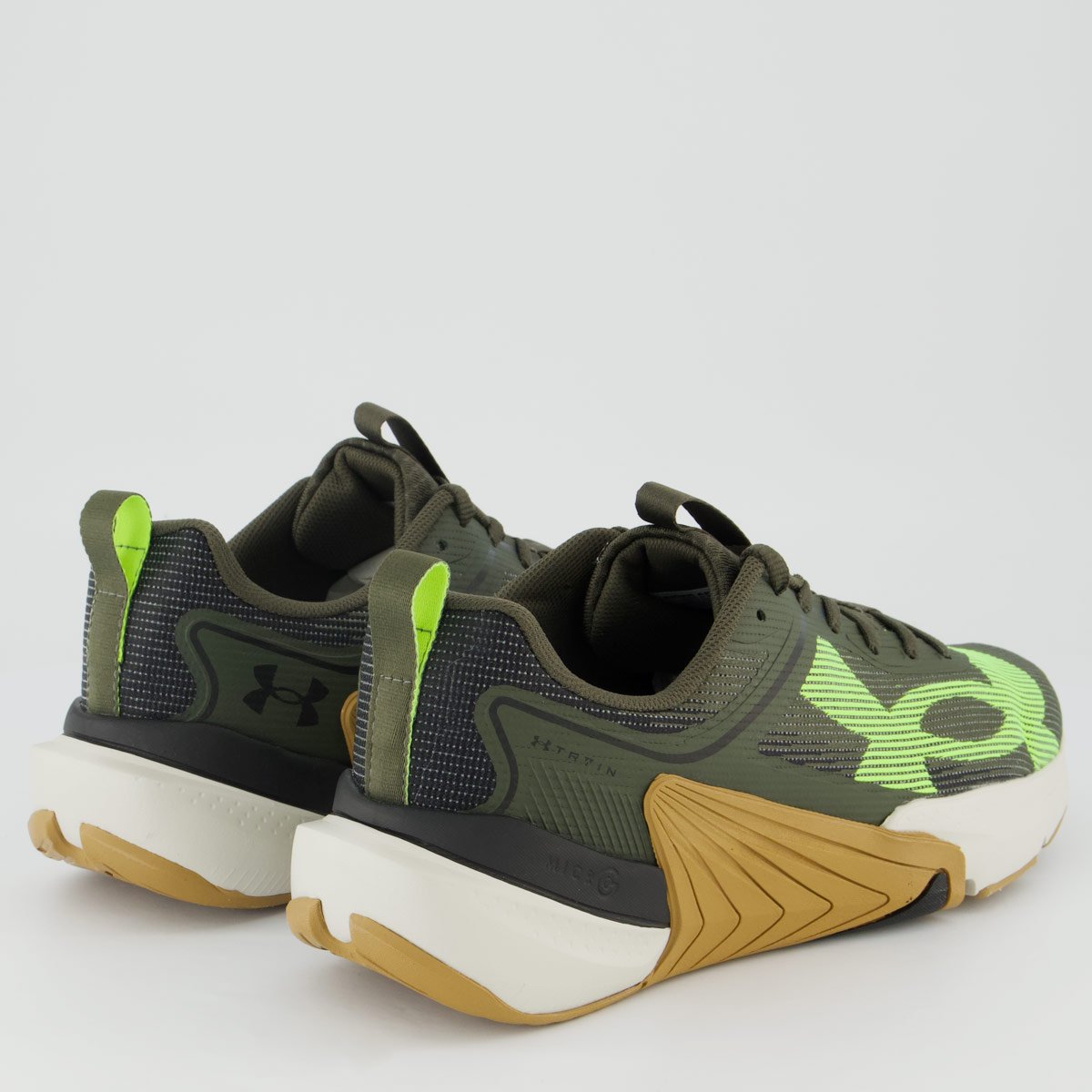 Tênis Under Armour Tribase Reps 3 Verde e Preto Verde 3