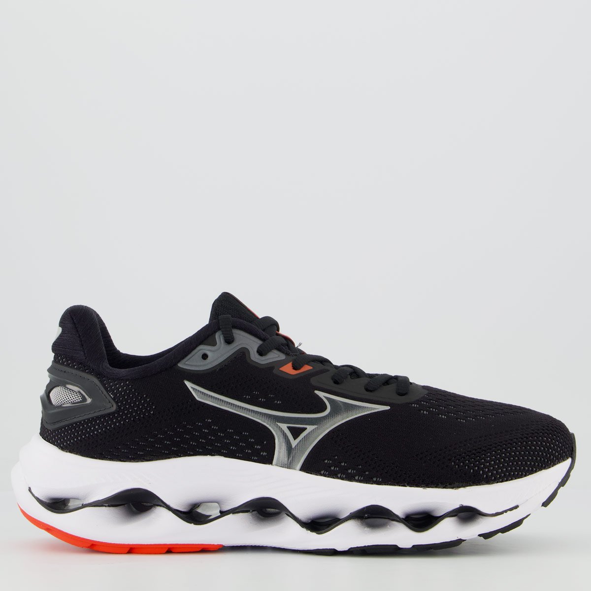 Tênis Mizuno Wave Legend 5 Preto e Branco