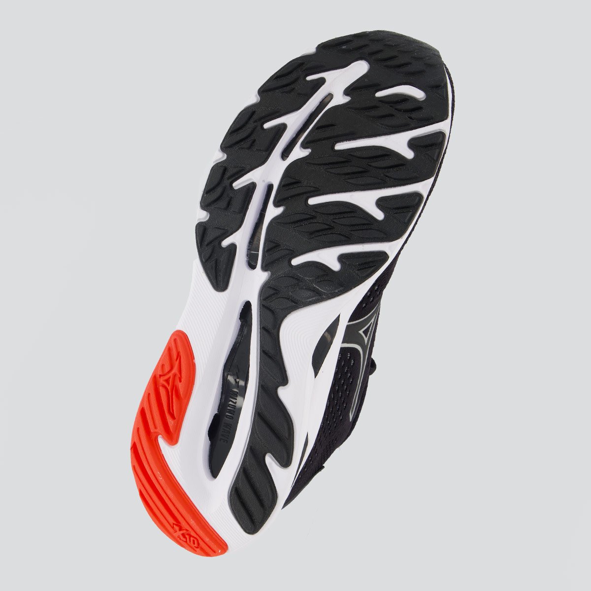 Tênis Mizuno Wave Legend 5 Preto e Branco Preto 5