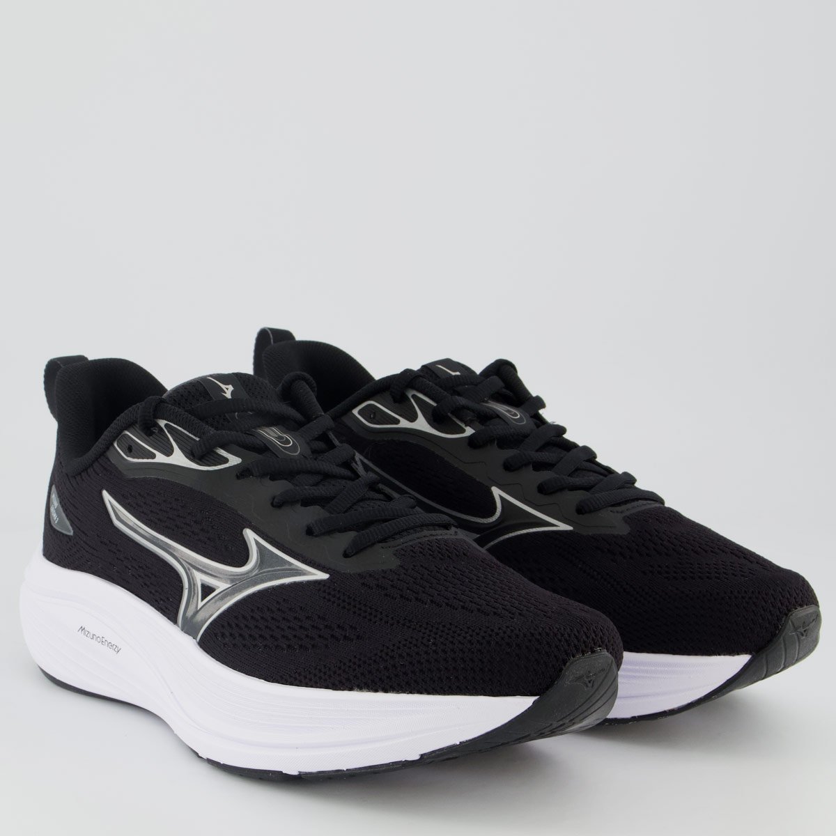 Tênis Mizuno Enigma 3 Preto e Branco Preto 2