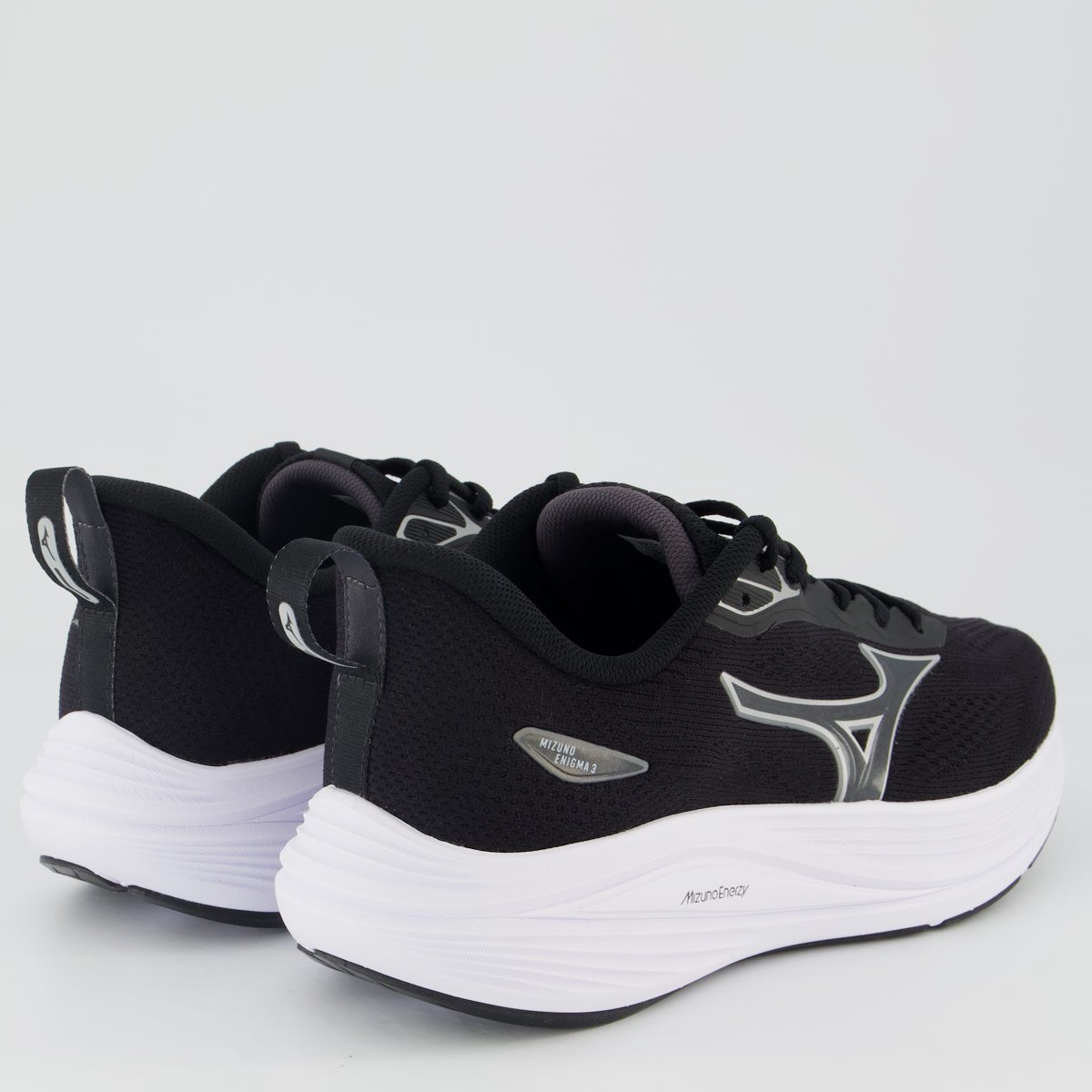 Tênis Mizuno Enigma 3 Preto e Branco Preto 3