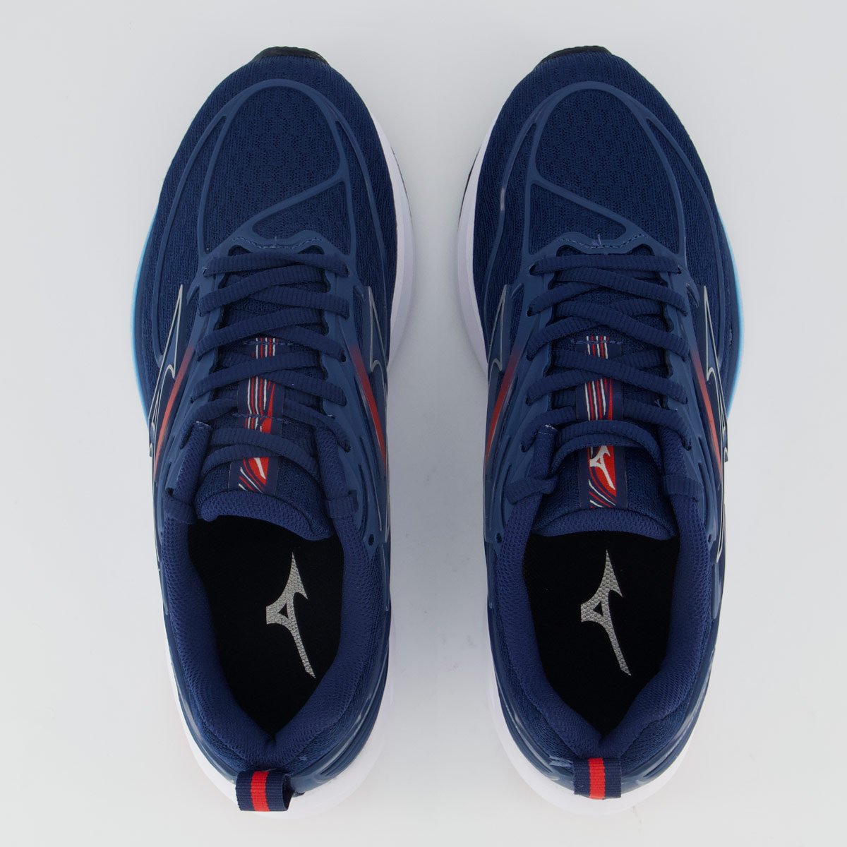 Tênis Mizuno Space 6 Feminino Marinho Azul 4
