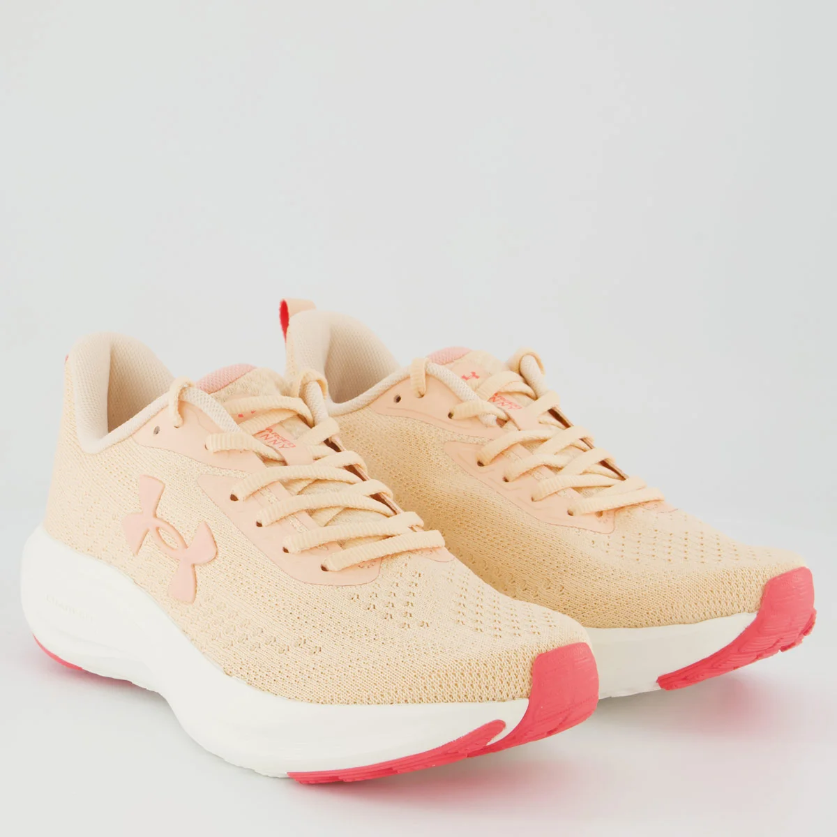 Tênis Under Armour Charged Sunny Feminino Bege Bege 2