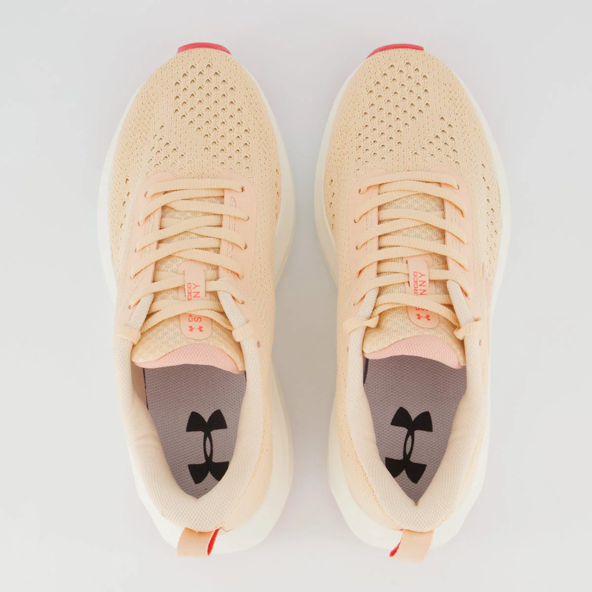 Tênis Under Armour Charged Sunny Feminino Bege Bege 4
