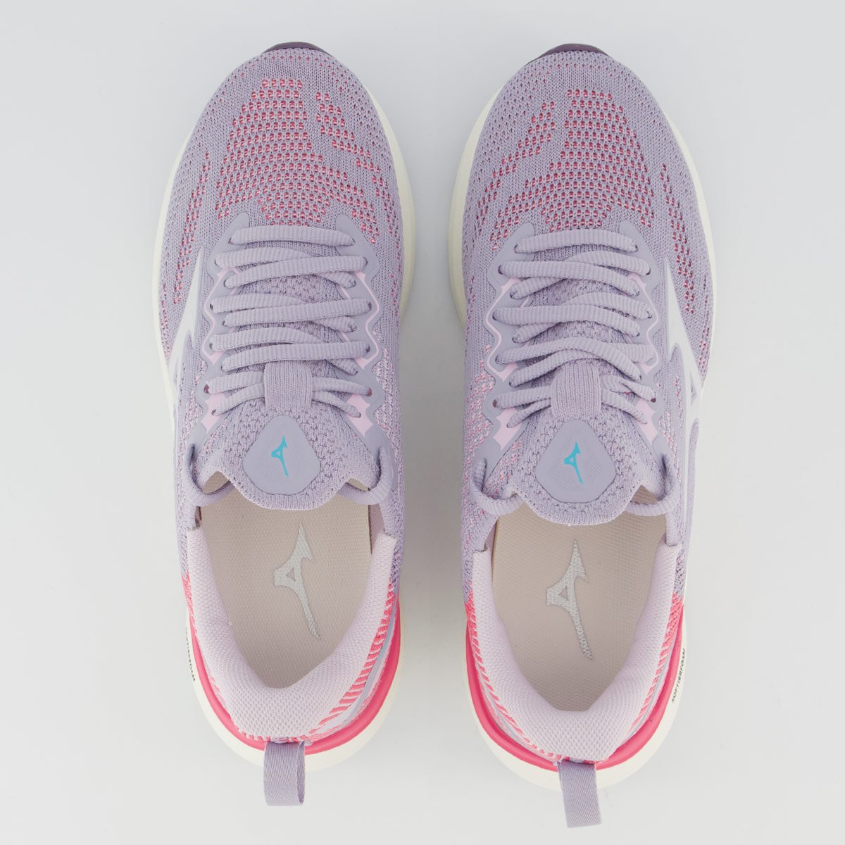 Tênis Mizuno Glow 3 Feminino Lilás e Branco Lilás 4