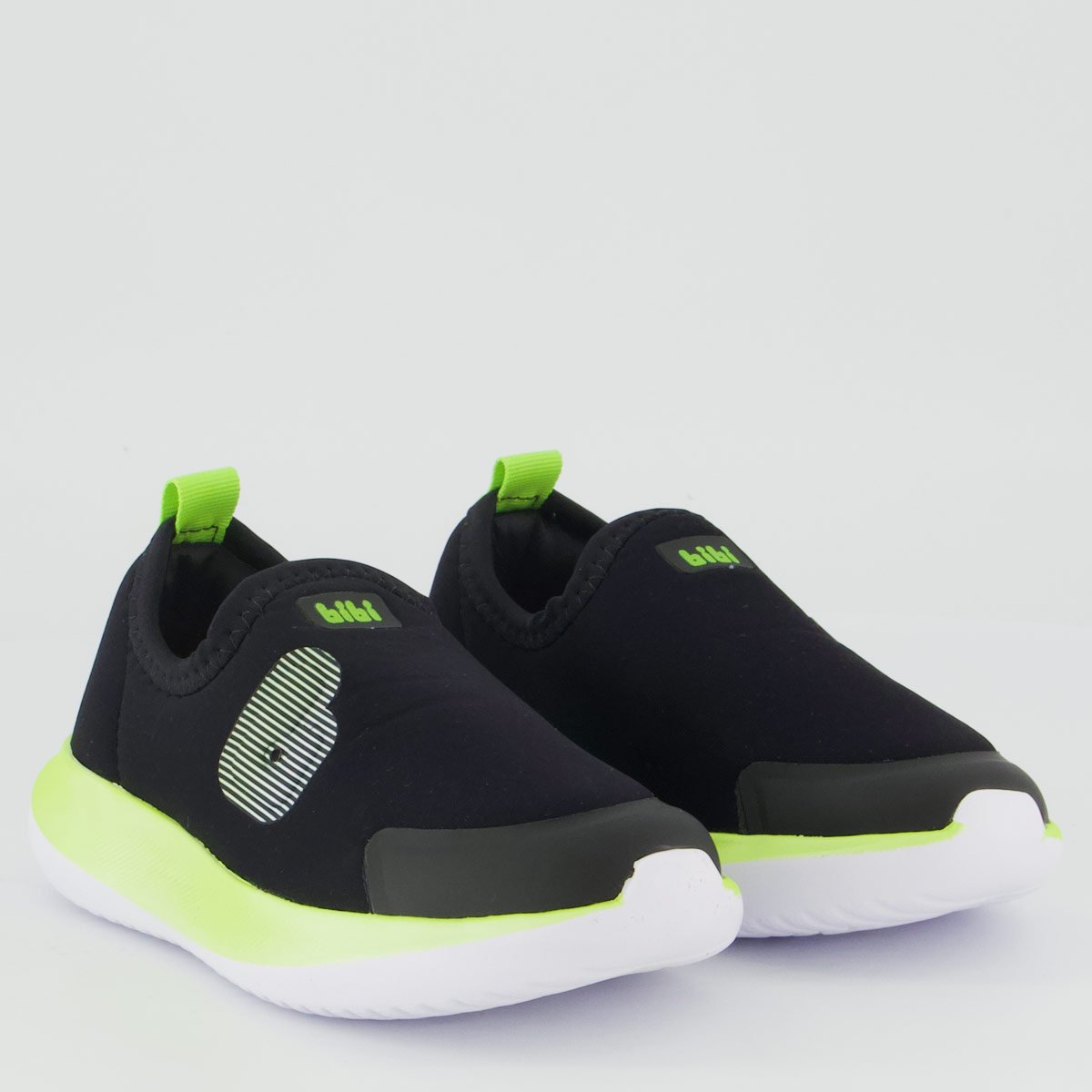 Tênis Bibi Flash FLS-15 Infantil Preto e Verde Preto 2