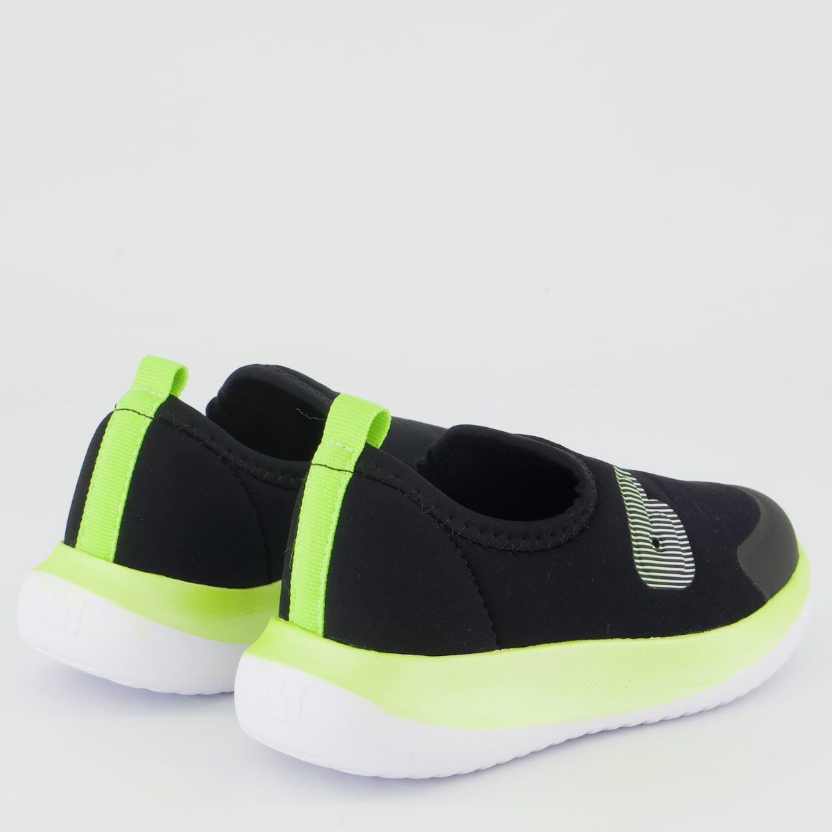 Tênis Bibi Flash FLS-15 Infantil Preto e Verde Preto 3