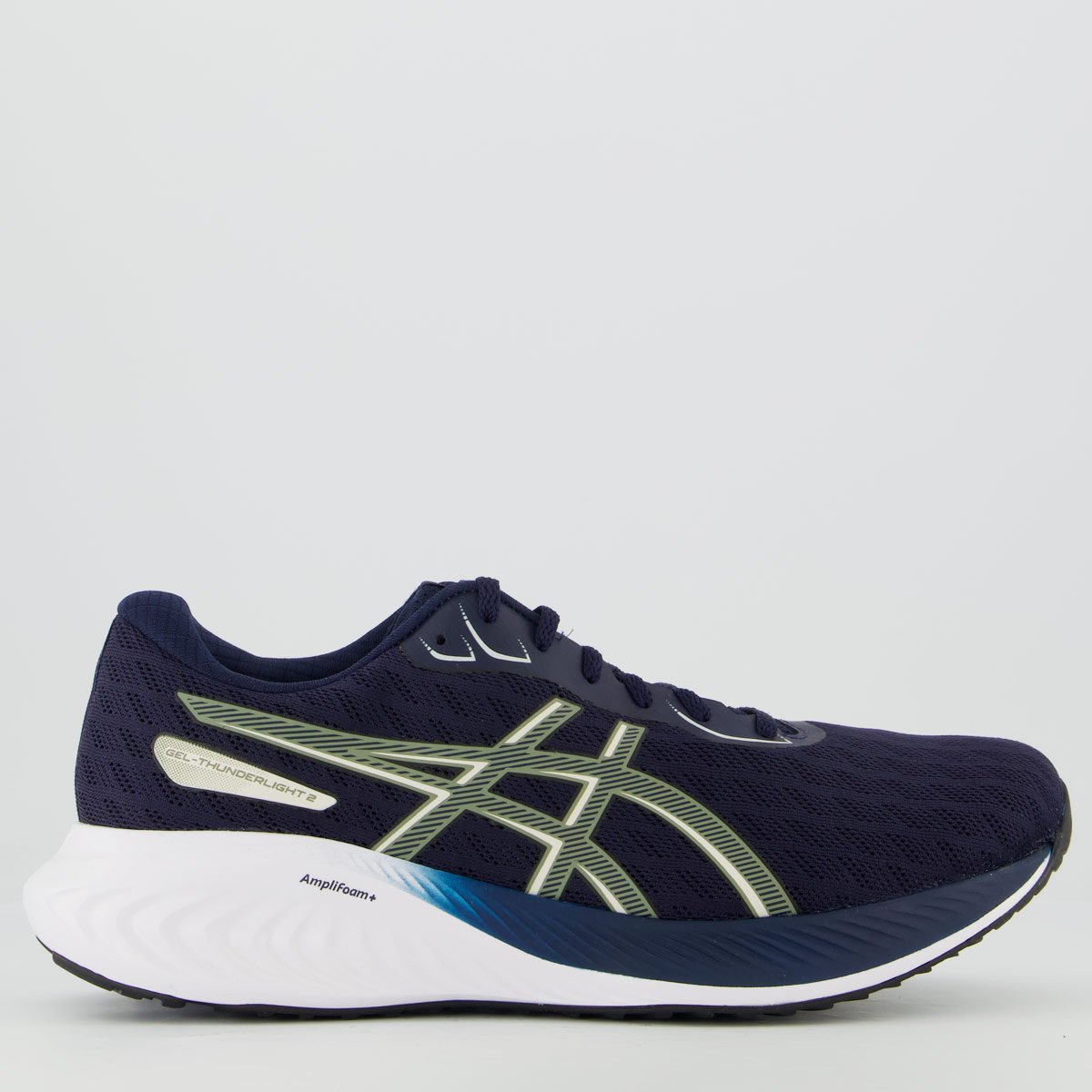 Tênis Asics Gel Thunderlight 2 Marinho e Verde