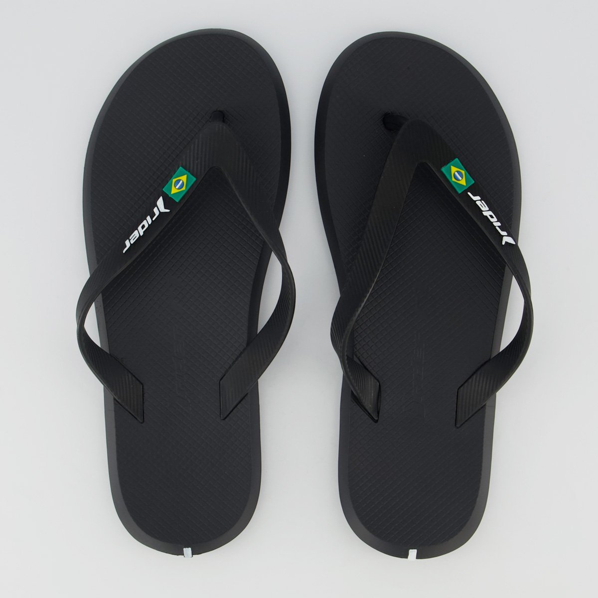 Chinelo Rider R1 Brasil Preto