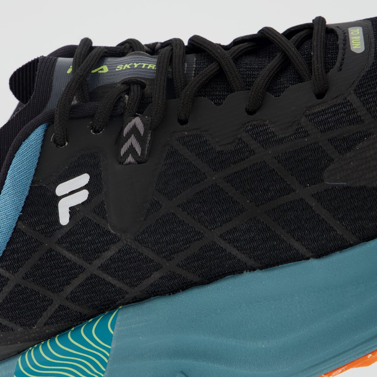 Tênis Fila Racer Skytrail Feminino Preto e Azul Preto/Azul 7