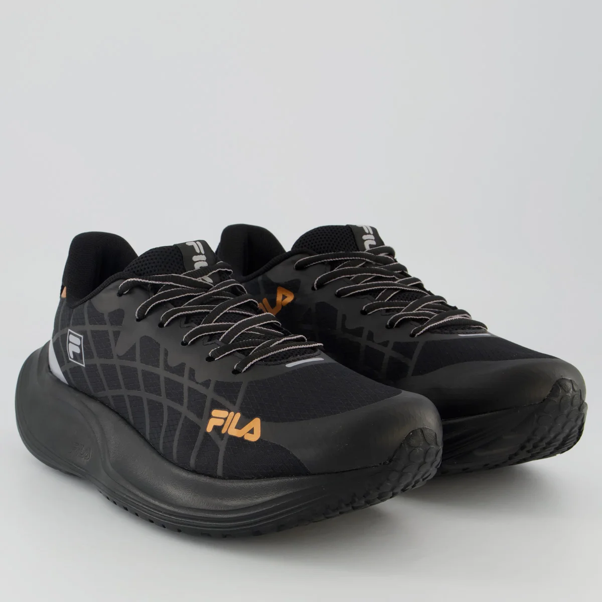 Tênis Fila Focus Preto Preto 3