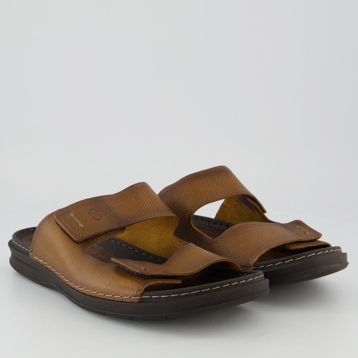 Chinelo Democrata Slide Lazy Marrom Marrom 3