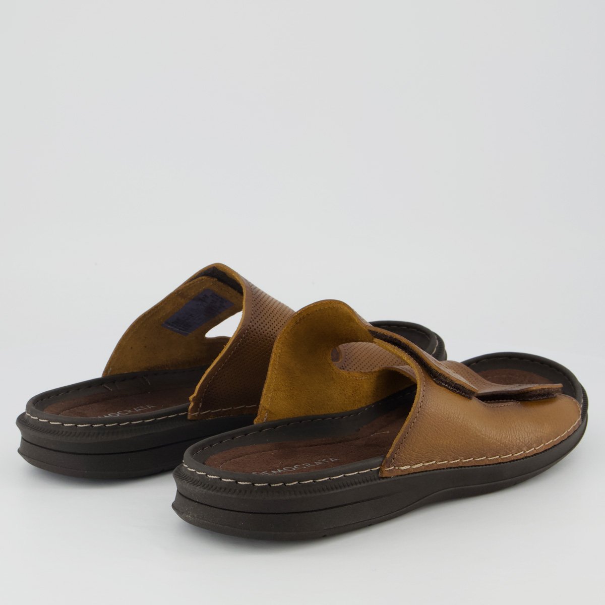 Chinelo Democrata Slide Lazy Marrom Marrom 4