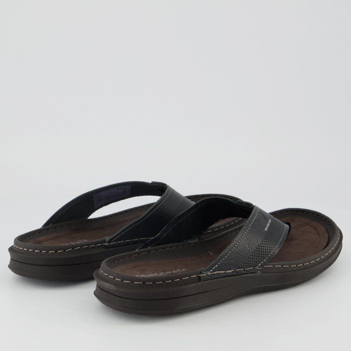 Chinelo Democrata Lazy Preto Preto 4