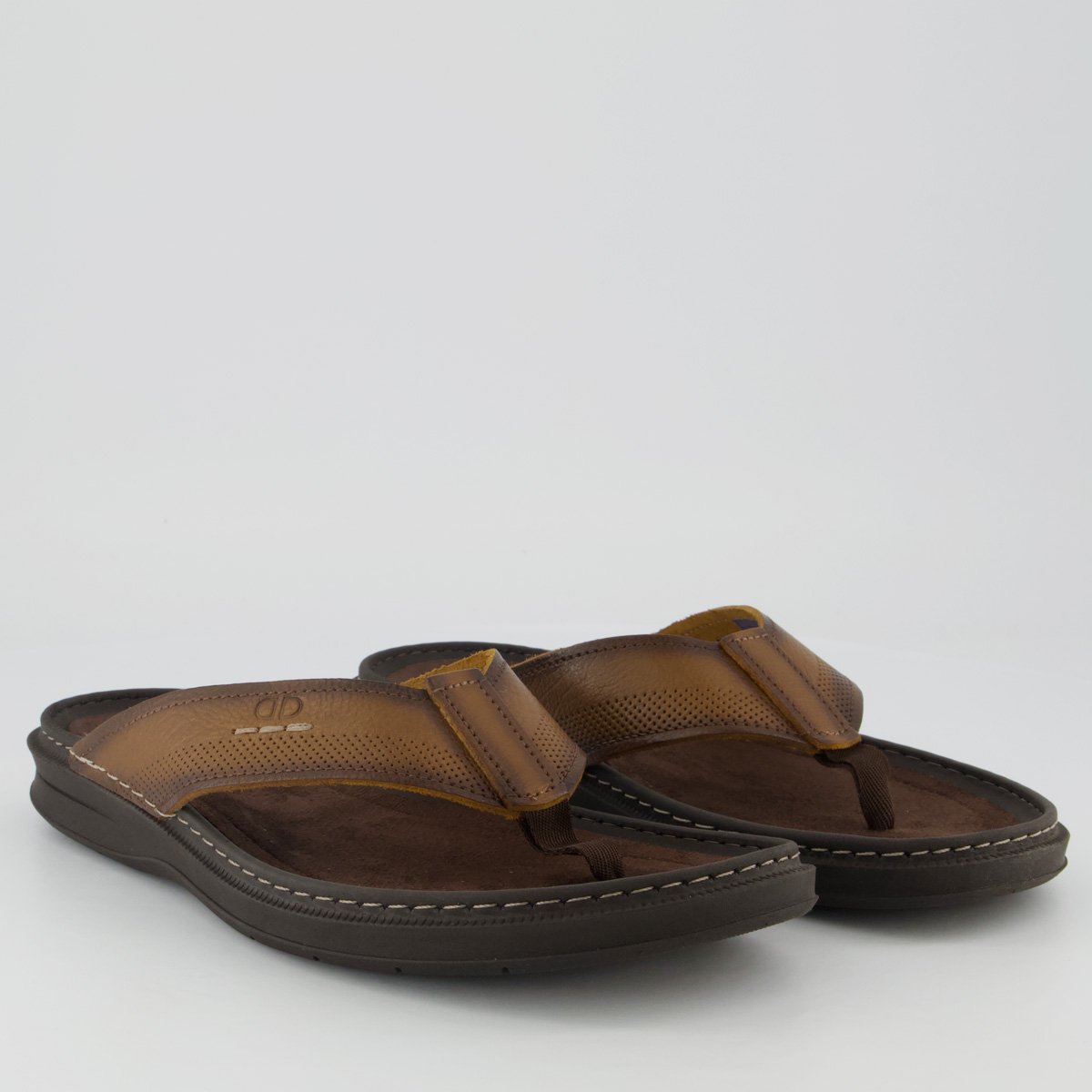 Chinelo Democrata Lazy Marrom Marrom 3