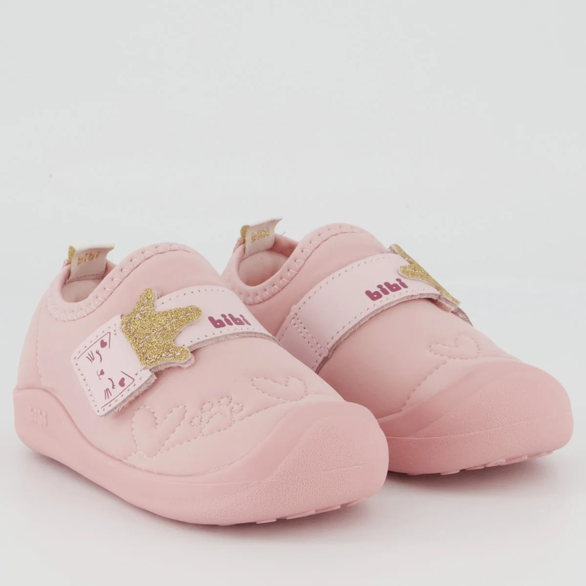 Tênis Bibi Fisioflex 5.0 Infantil Rosa Rosa 2