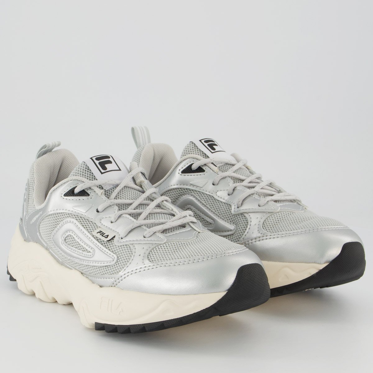 Tênis Fila Oakmont 2 Feminino Cinza e Prata Cinza/Prata 2