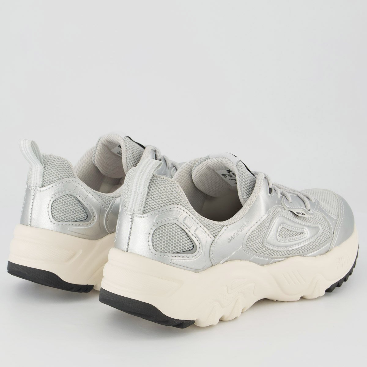 Tênis Fila Oakmont 2 Feminino Cinza e Prata Cinza/Prata 3