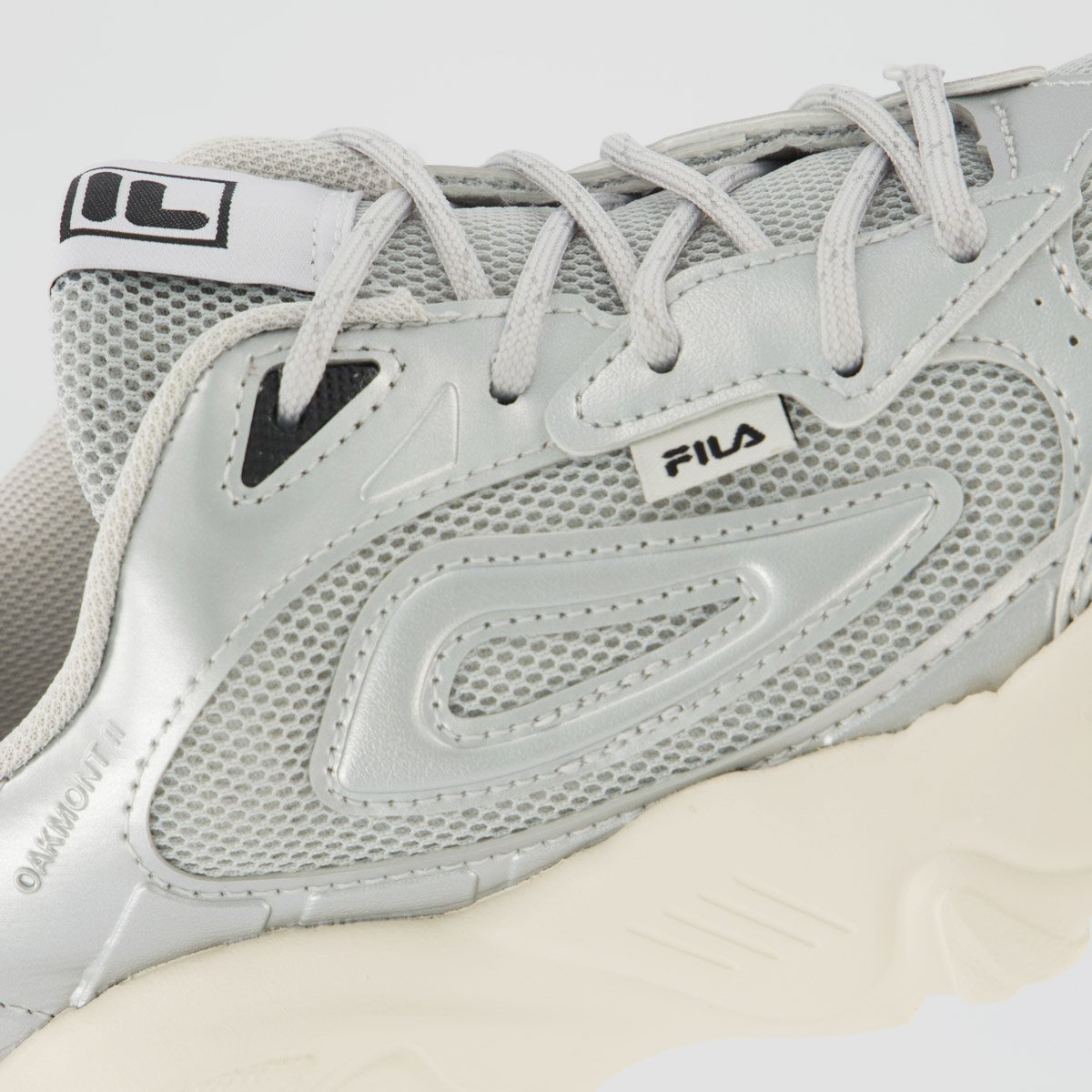 Tênis Fila Oakmont 2 Feminino Cinza e Prata Cinza/Prata 7