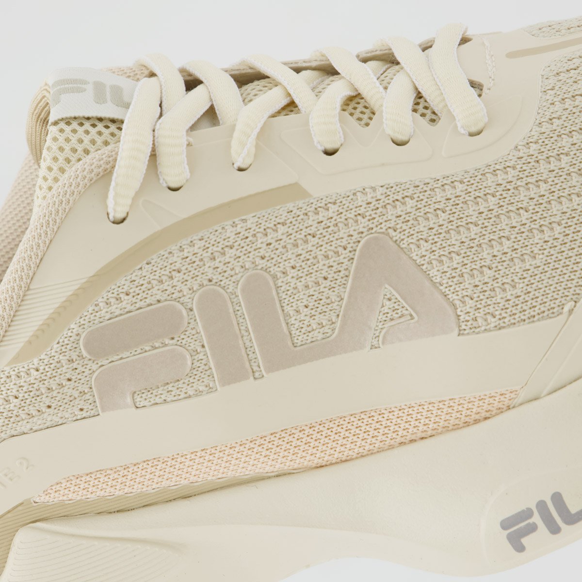 Tênis Fila Progress Lite 2 Feminino Bege Bege 7