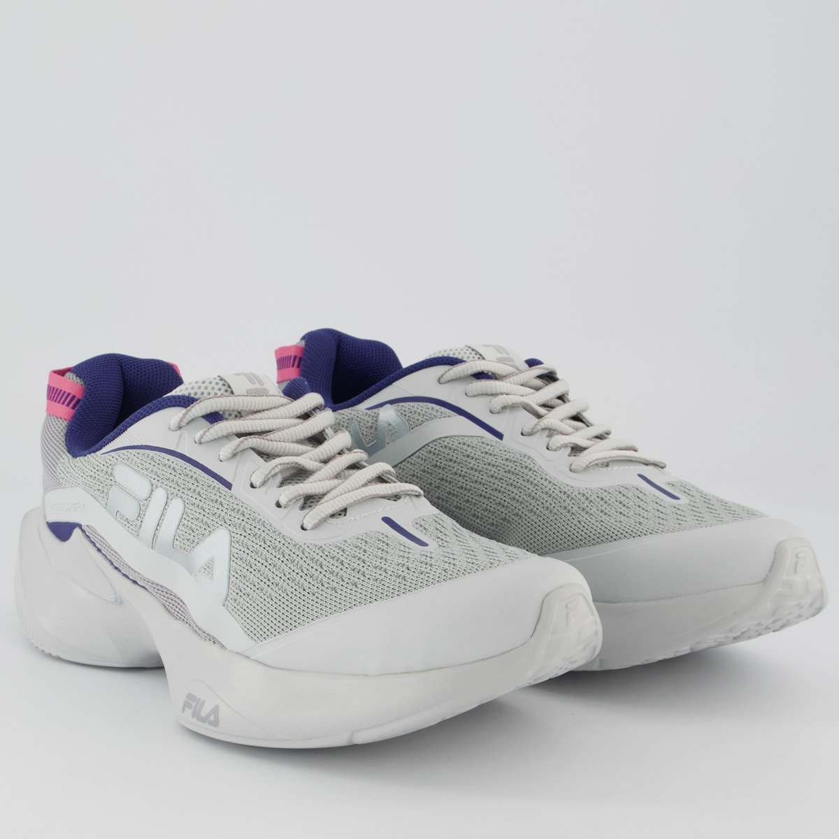 Tênis Fila Progress Lite 2 Feminino Cinza Cinza 2