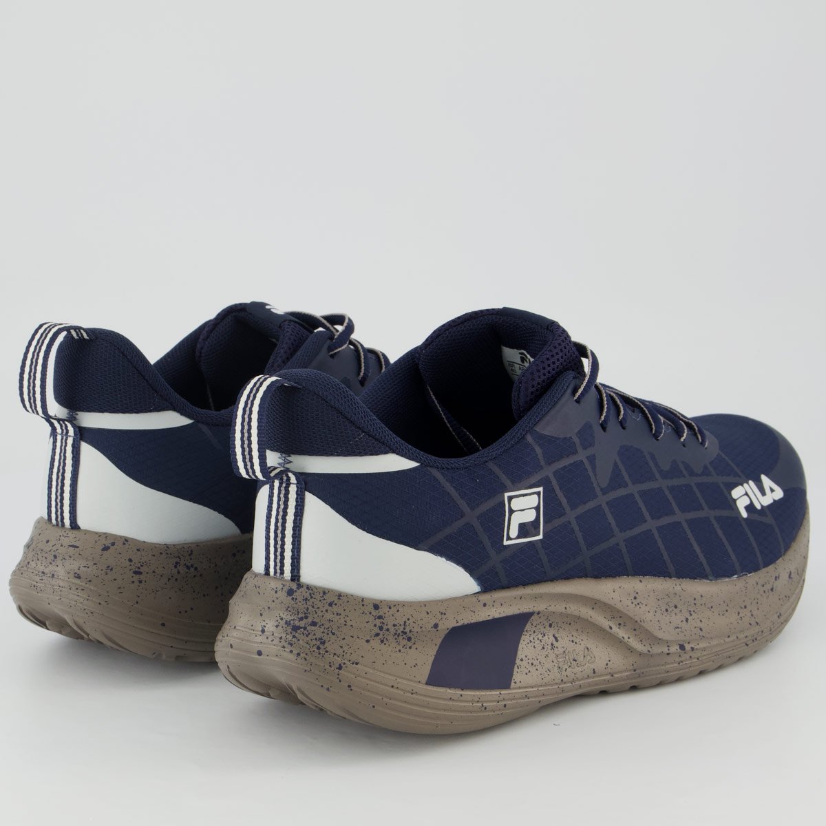 Tênis Fila Focus Marinho e Cinza Azul Marinho 3