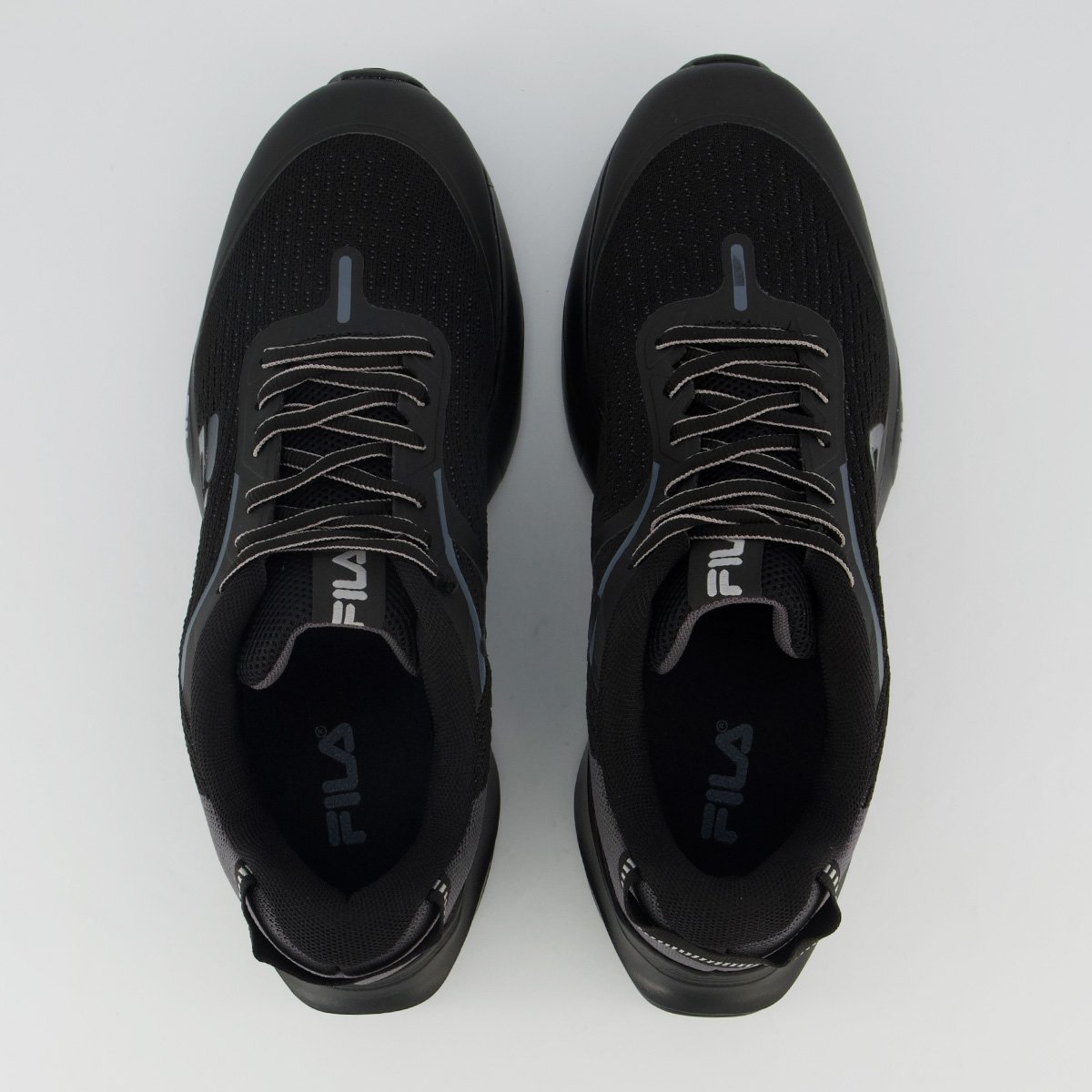 Tênis Fila Progress Lite 2 Preto e Cinza Preto 4