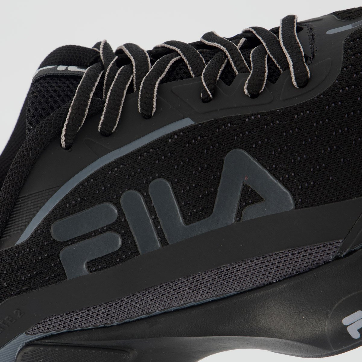 Tênis Fila Progress Lite 2 Preto e Cinza Preto 7