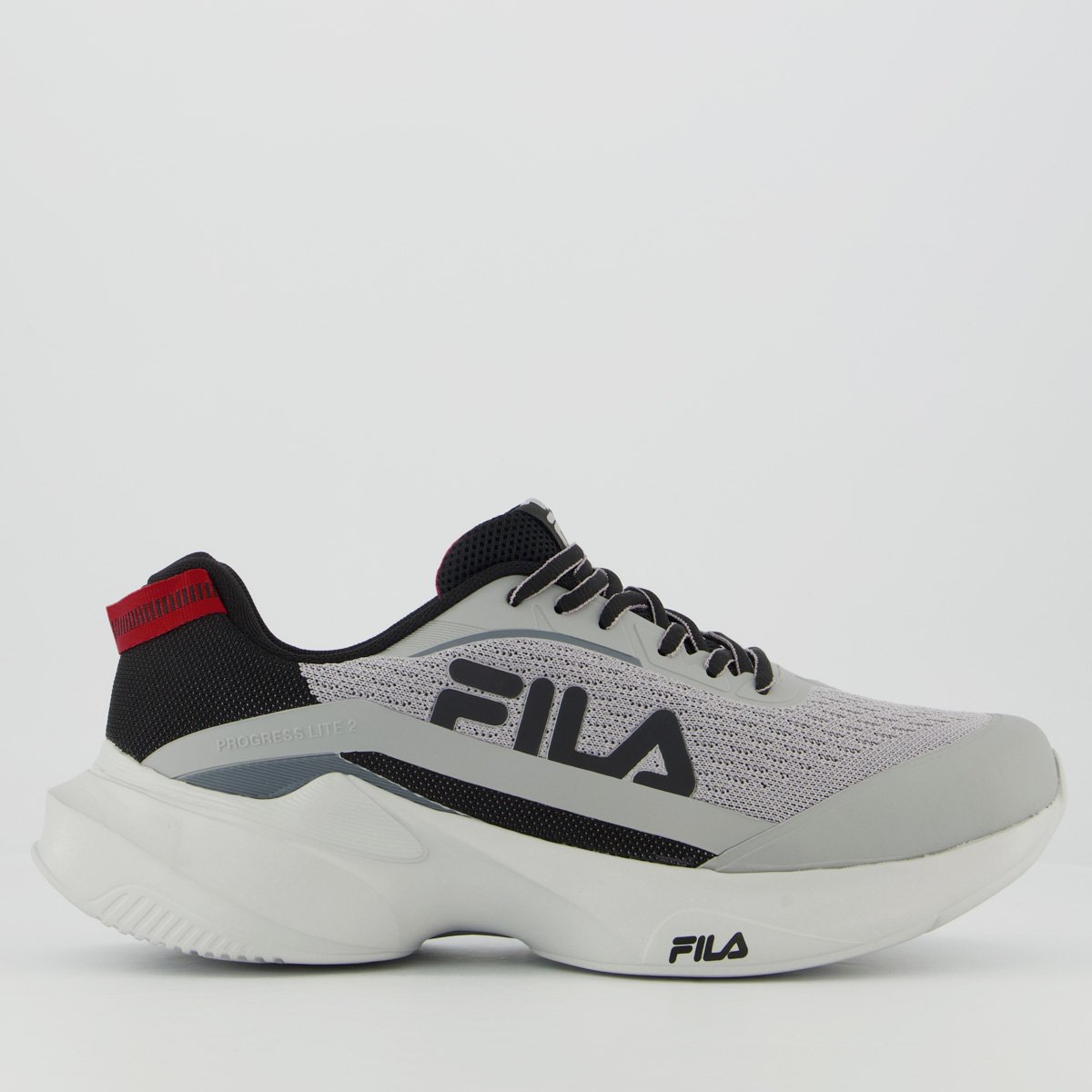 Tênis Fila Progress Lite 2 Cinza e Preto