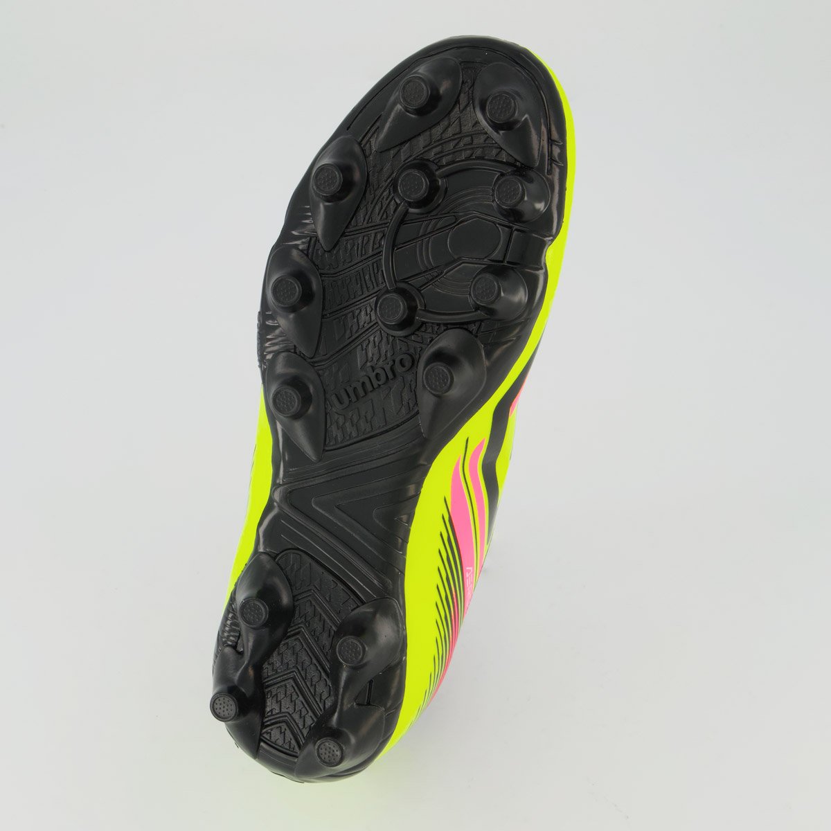 Chuteira Umbro Aerodynamic Campo Verde e Preto Verde 5