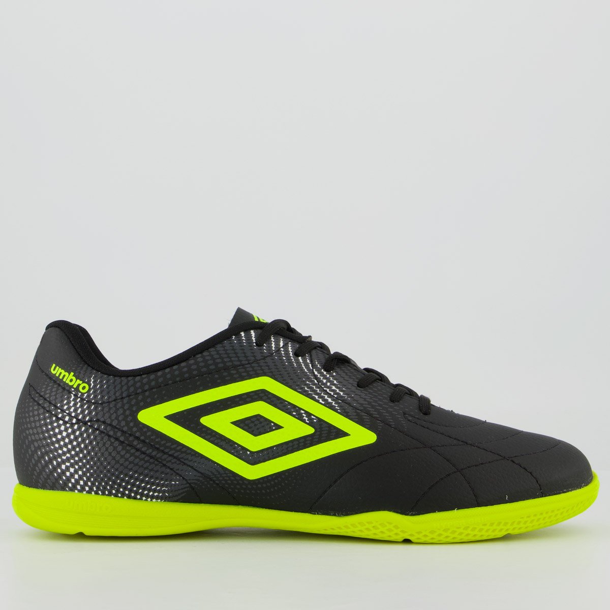 Chuteira Umbro Class Neo Futsal Preta e Verde