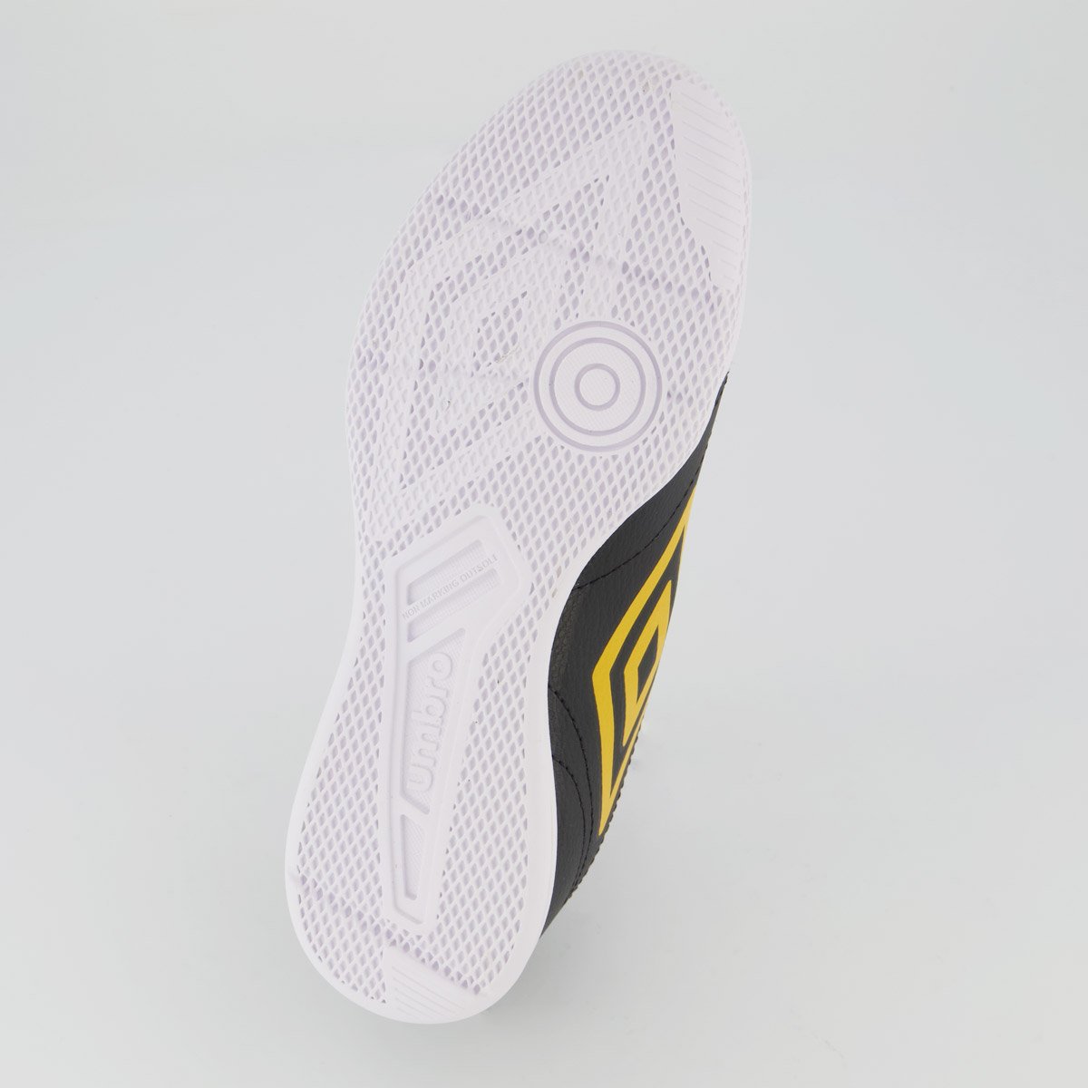 Chuteira Umbro Class Footballer Futsal Preta e Amarela Preto 5