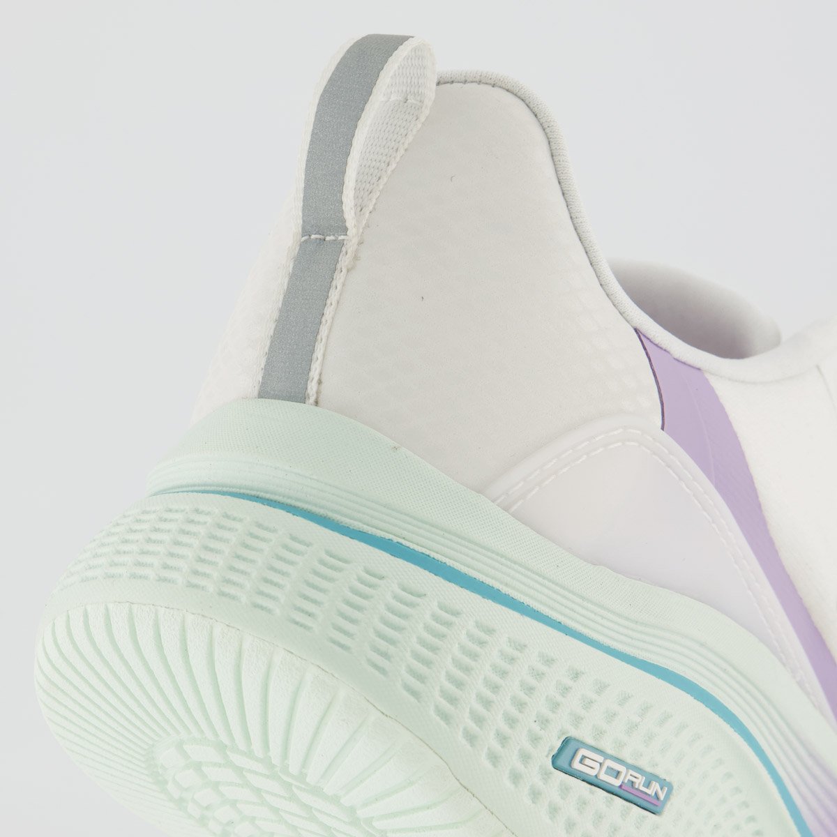 Tênis Skechers Go Run Elevate 2.0 Feminino Branco e Lilás Branco 6