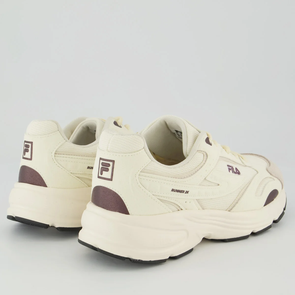 Tênis Fila Runner 2K SE W Feminino Bege Bege 3