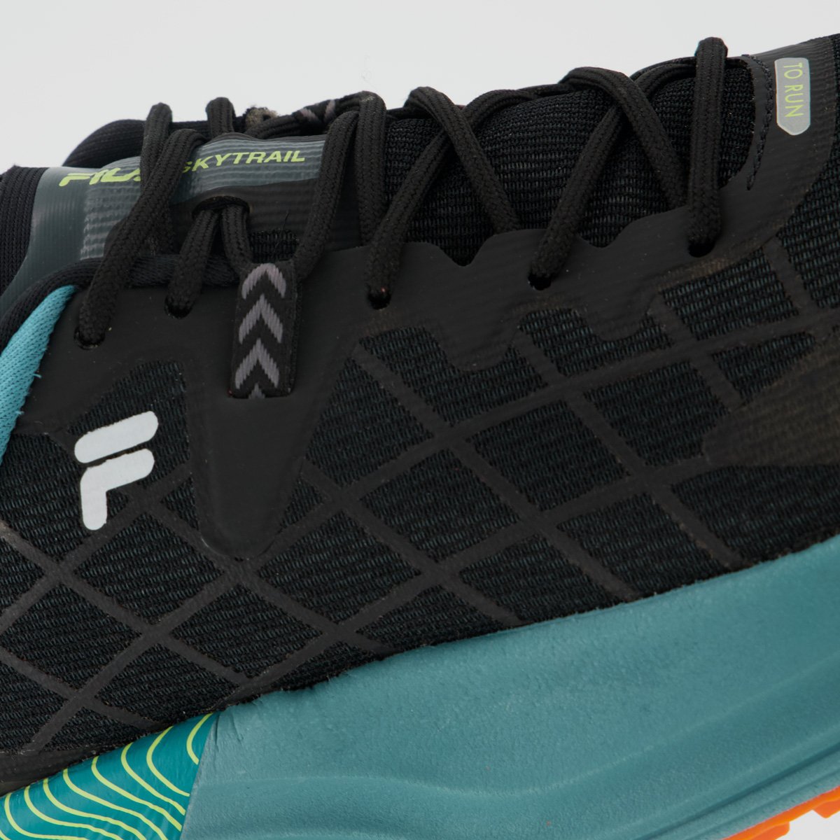Tênis Fila Racer Skytrail Preto e Azul Preto/Azul 7
