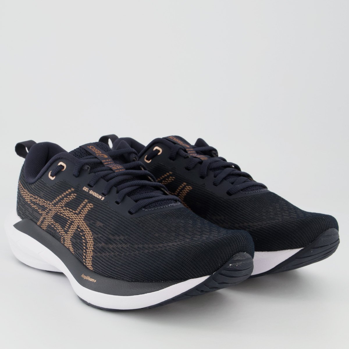 Tênis Asics Gel Shogun 9 Azul Marinho Preto/Azul Marinho 2