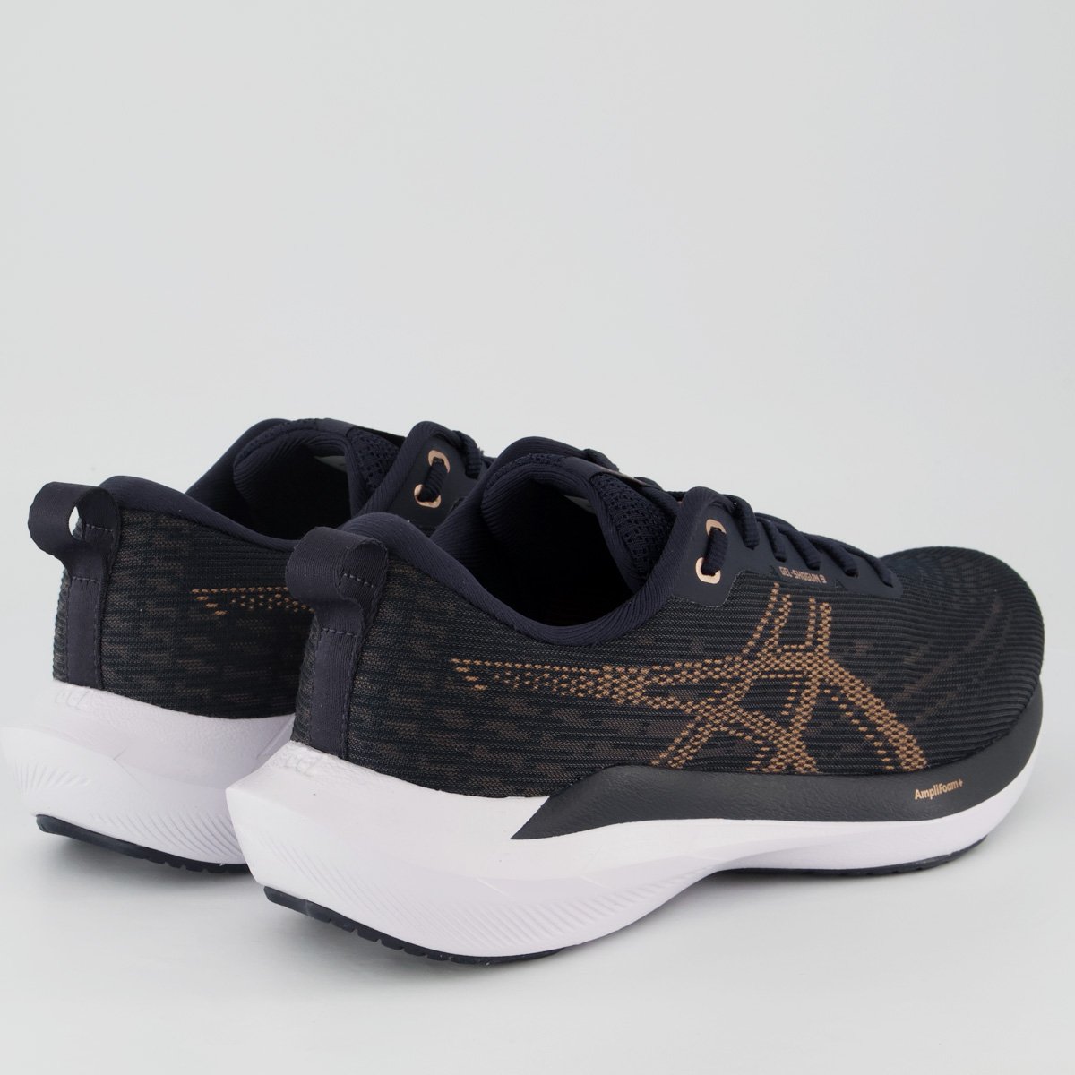 Tênis Asics Gel Shogun 9 Azul Marinho Preto/Azul Marinho 3