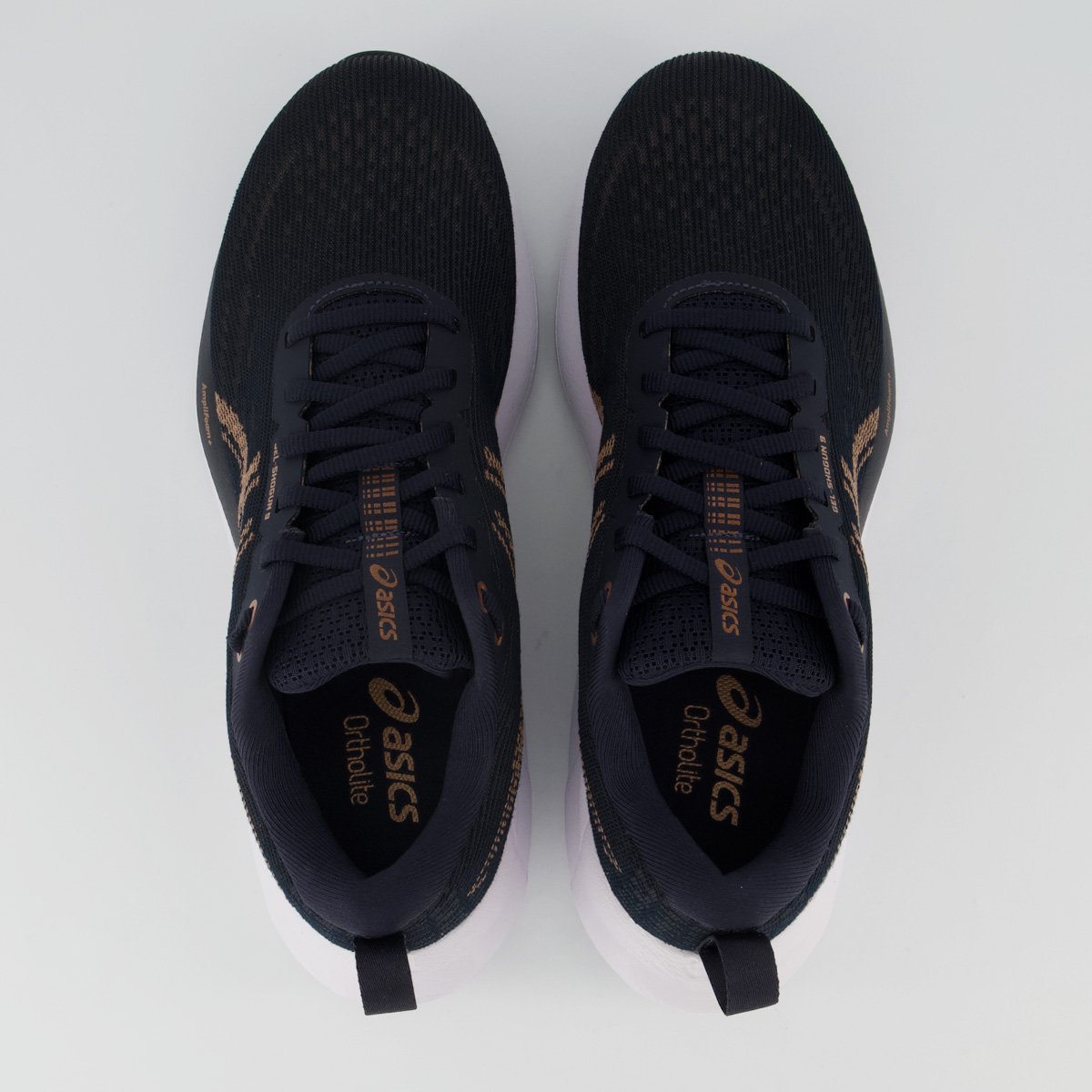 Tênis Asics Gel Shogun 9 Azul Marinho Preto/Azul Marinho 4
