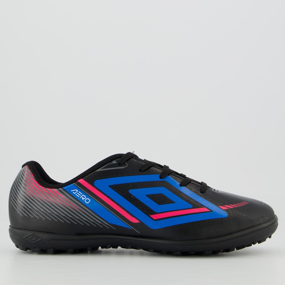 Chuteira Umbro Aerodynamic Society Preta e Azul