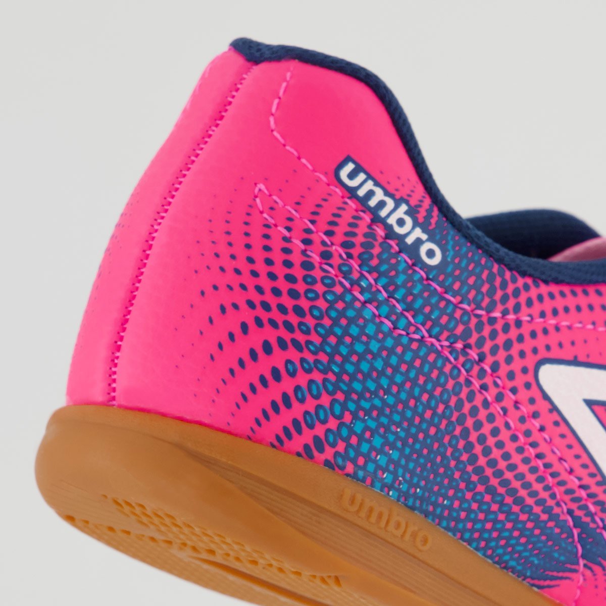 Chuteira Umbro Class Neo Futsal Rosa e Azul Rosa/Azul 6