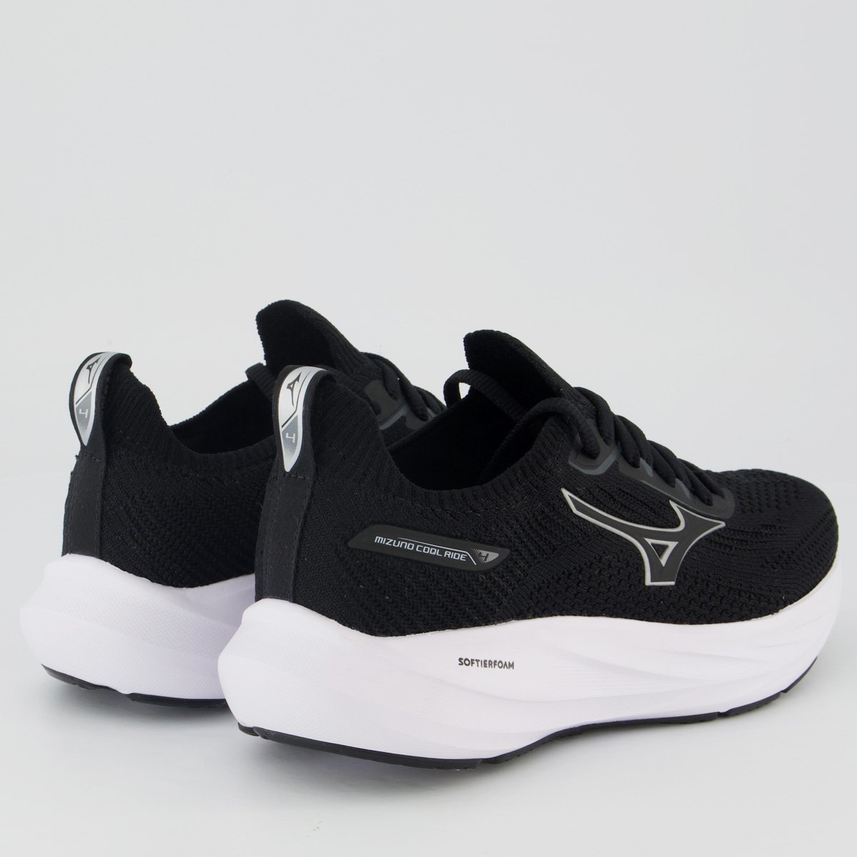 Tênis Mizuno Ride 4 Infantil Preto Preto 3