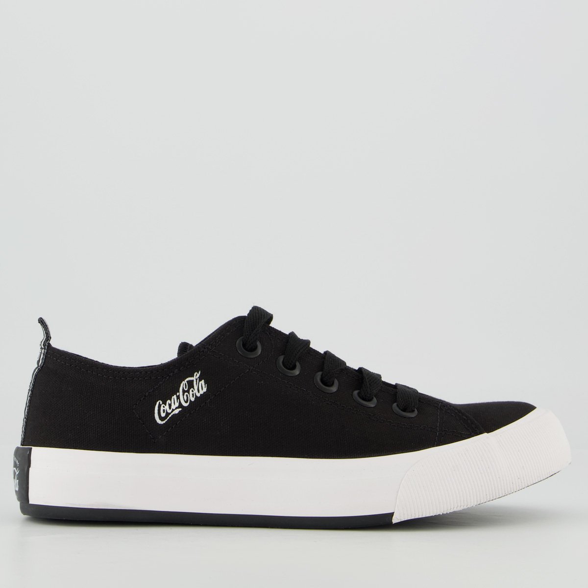 Tênis Coca Cola Atlanta Canvas Coke Feminino Preto