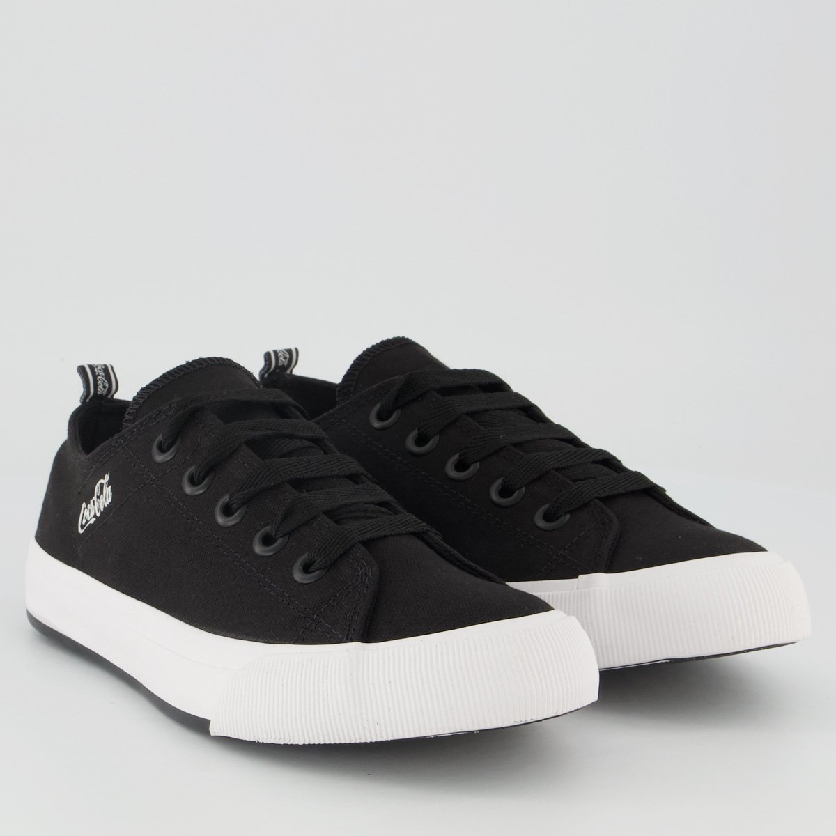 Tênis Coca Cola Atlanta Canvas Coke Feminino Preto Preto 2