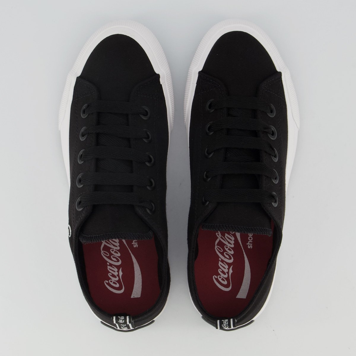 Tênis Coca Cola Atlanta Canvas Coke Feminino Preto Preto 4