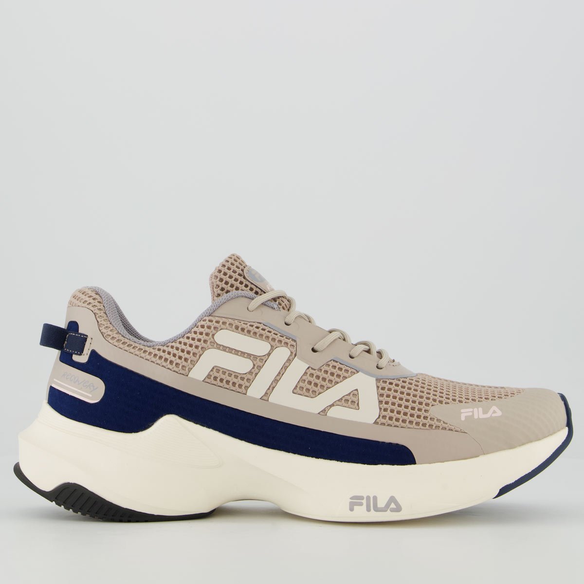 Tênis Fila Recovery Bege Bege 3