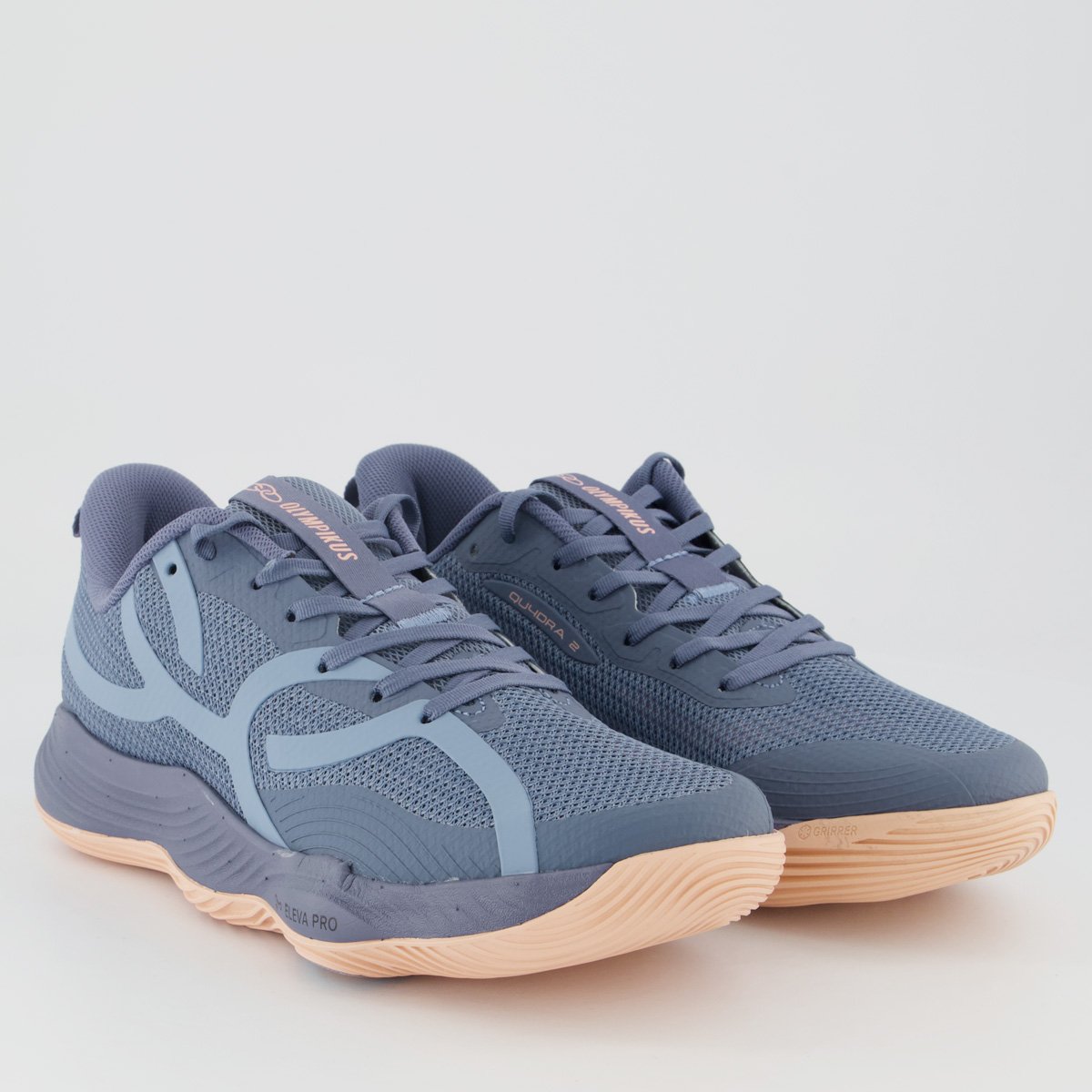 Tênis Olympikus Qu4dra 2 Feminino Azul Azul 2